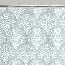 The Green Avalon Shower Curtain