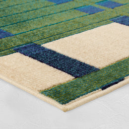 The Margot Stripes Loomed Rug