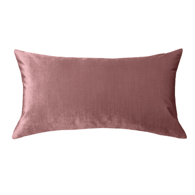 The Mauve Velvet Throw Pillow