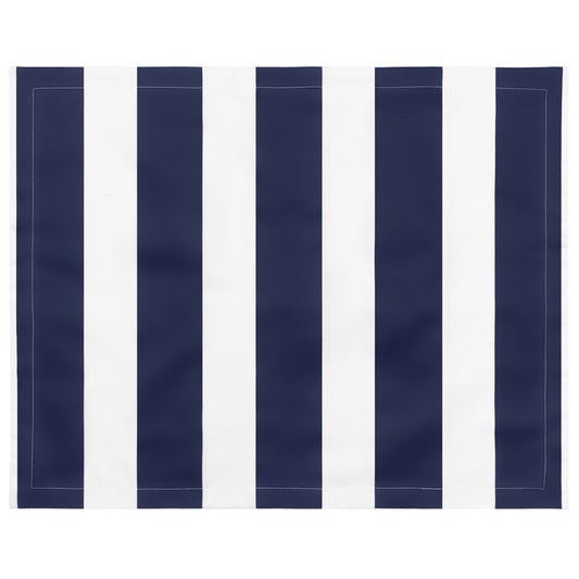 Navy Blue Harbor Sham Pair