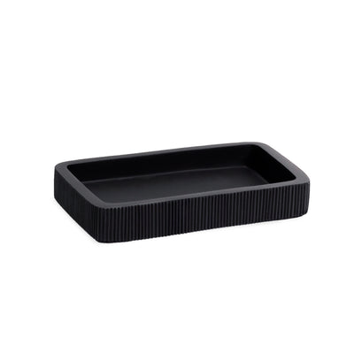 Onyx Lined Bath Accessories, Soap Dish 