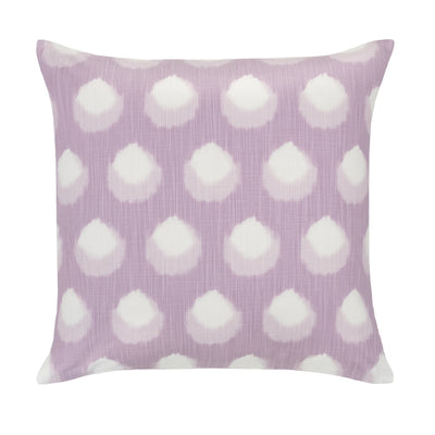 The Purple Petal Square Throw Pillow