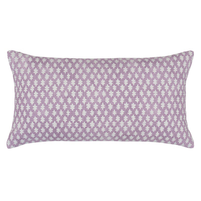 The Purple Sprig Throw Pillow