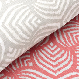 The Coral Modern Shells Throw Pillow 