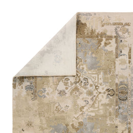 The Wren Medallion Tufted Wool Rug