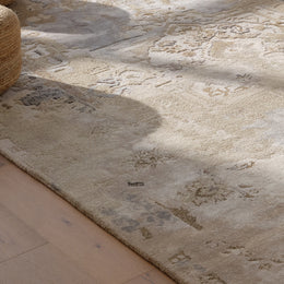 The Wren Medallion Tufted Wool Rug