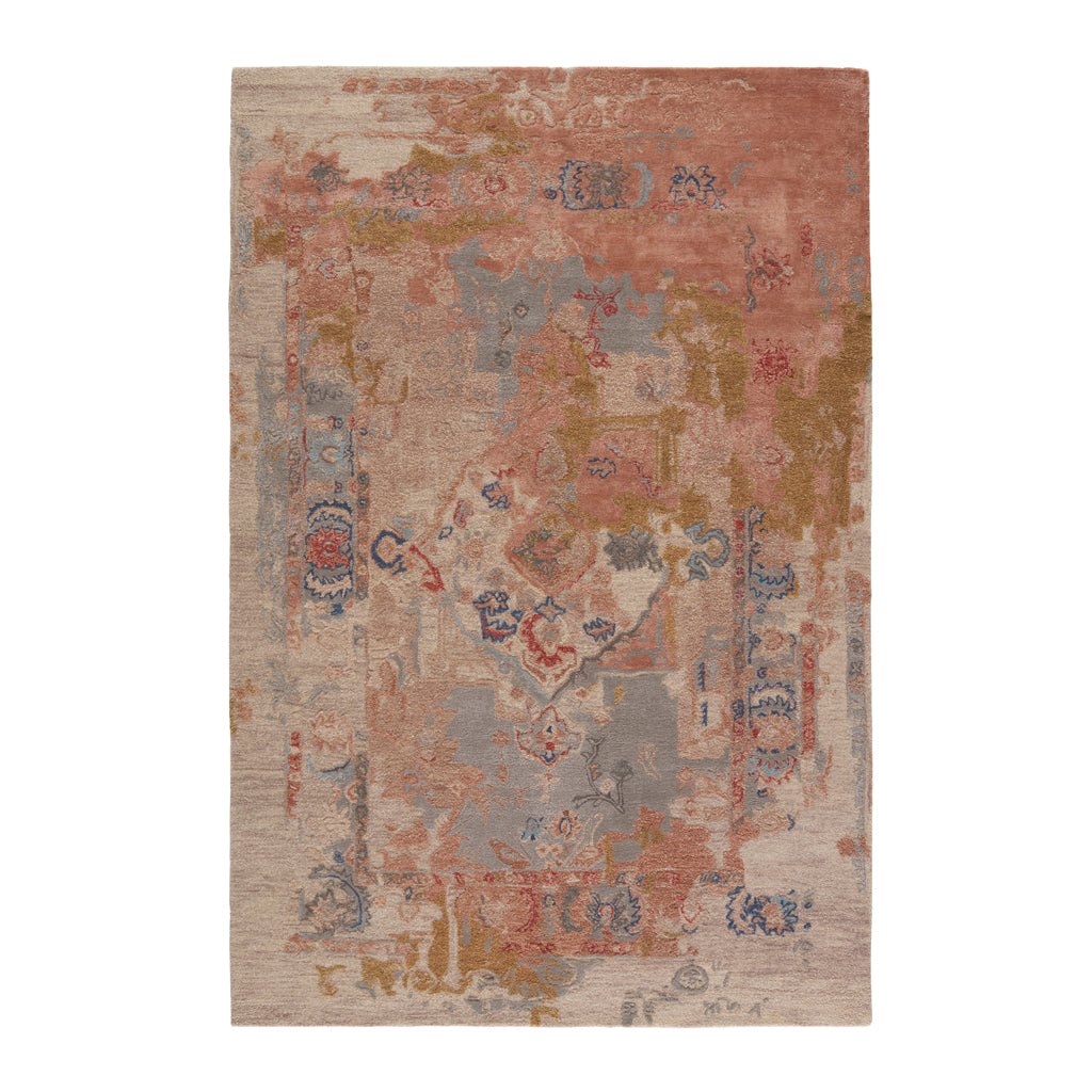 The Arden Medallion Tufted Wool Rug