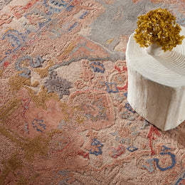 The Arden Medallion Tufted Wool Rug