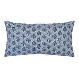 The Blue Marine Reef Throw Pillow