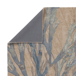 The Blue Reef Tufted Wool Rug