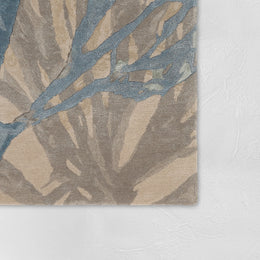 The Blue Reef Tufted Wool Rug