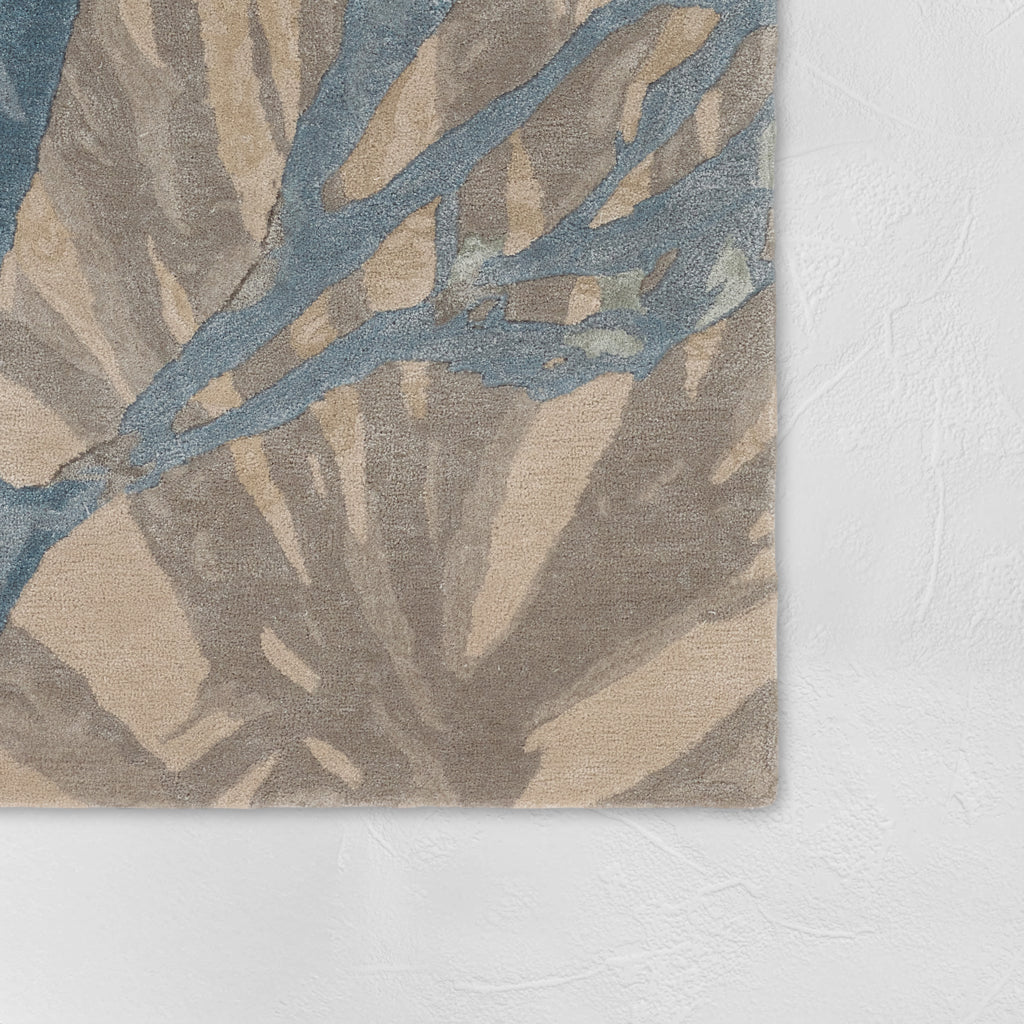 The Blue Reef Tufted Wool Rug