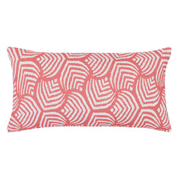 The Coral Modern Shells Throw Pillow 