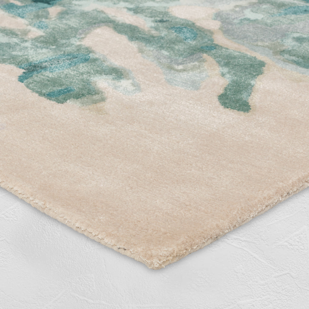 The Green Reef Tufted Wool Rug