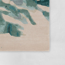 The Green Reef Tufted Wool Rug