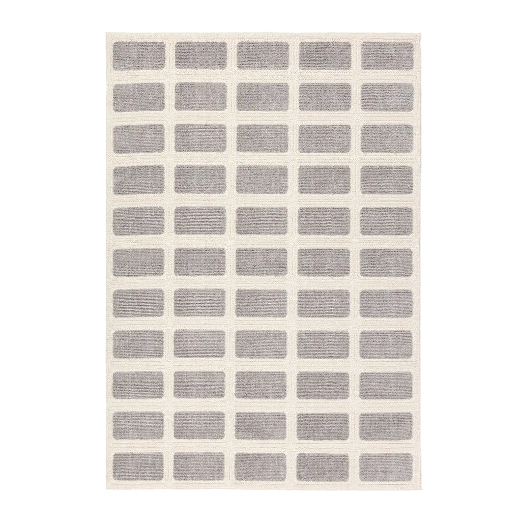 The Monroe Geometric Tile Loomed Rug