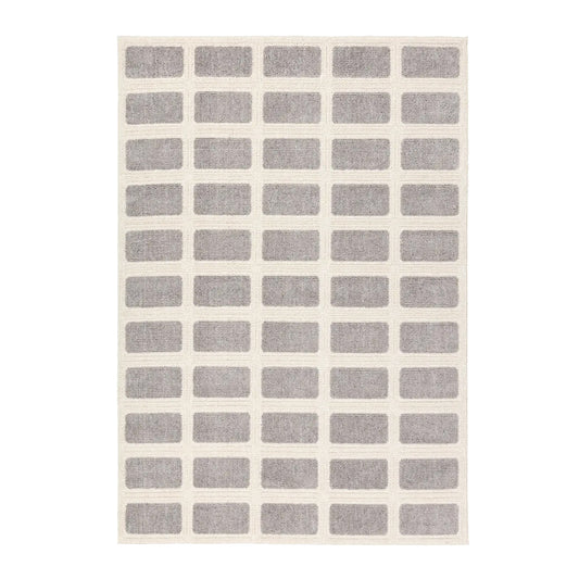 The Monroe Geometric Tile Loomed Rug
