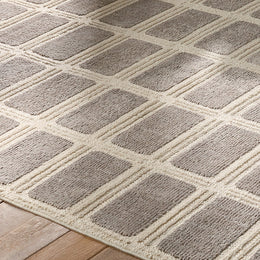 The Monroe Geometric Tile Loomed Rug
