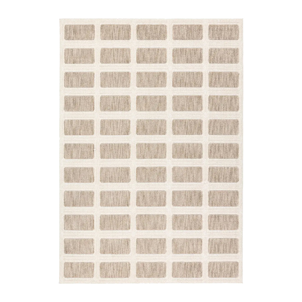 The Monroe Geometric Tile Loomed Rug