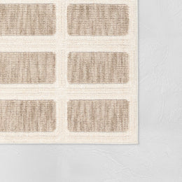 The Monroe Geometric Tile Loomed Rug