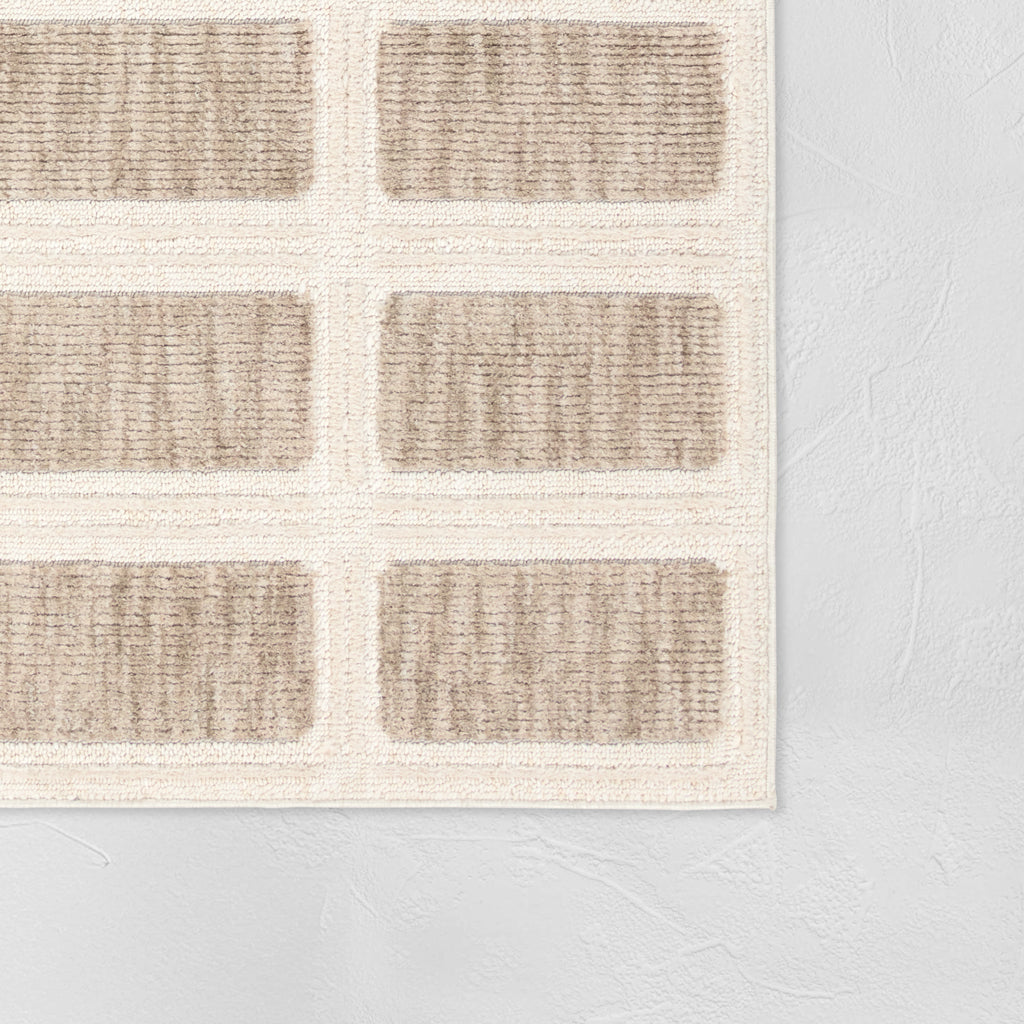 The Monroe Geometric Tile Loomed Rug