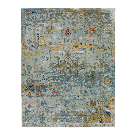 The Tuscany Medallion Tufted Wool Rug