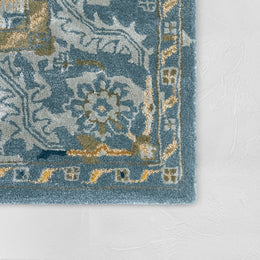 The Tuscany Medallion Tufted Wool Rug