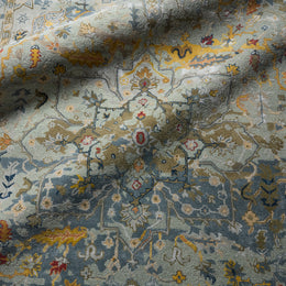 The Tuscany Medallion Tufted Wool Rug