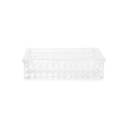 Art Deco Glass Bath Accessories, Soap Dish