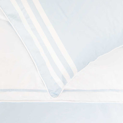 Blue Striped Bedding | The Webster Sky Blue | Crane & Canopy