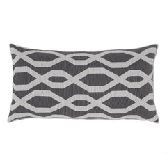 The Black and White Gate Throw Pillow | Crane & Canopy