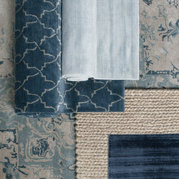 The Arabesque Medallion Tufted Wool Rug