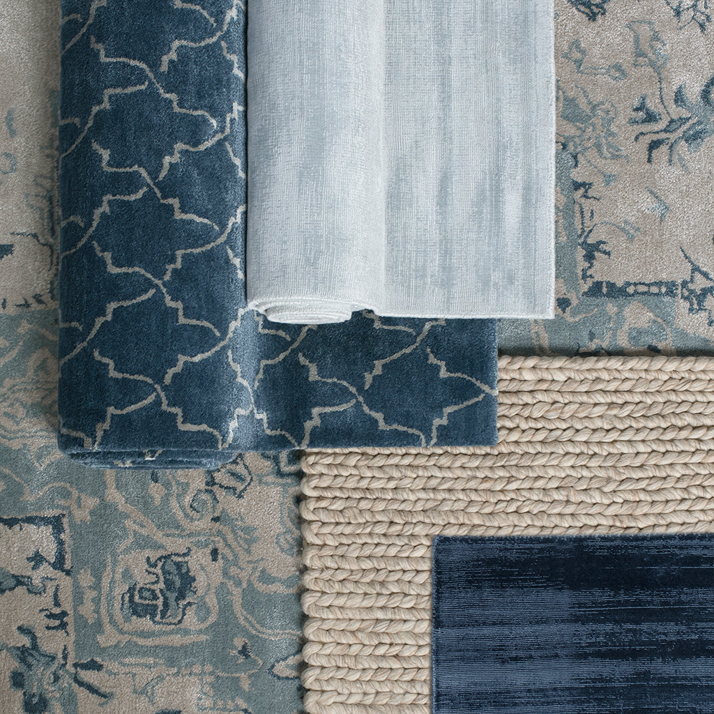The Arabesque Medallion Tufted Wool Rug