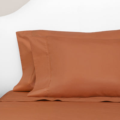  Horbaunal Burnt Orange Queen Size Sheet Set - 6 Piece Luxury  1800 Thread Count Bedding Sheets & Pillowcases - 16 Inch Deep Pocket  Microfiber Bedding Set - Soft & Wrinkle Bed Sheets : Home & Kitchen