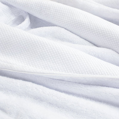 White Plush Cotton Bathrobe | The Classic Bathrobe | Crane & Canopy