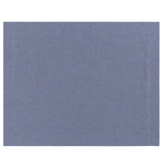 Rae Blue Chambray Sham Pair