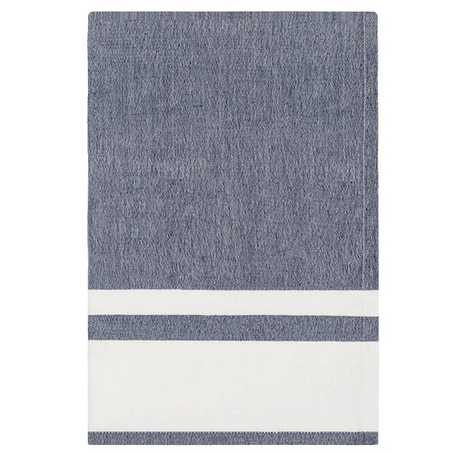 Chambray Stripe Indigo Tea TowelÂ Â 