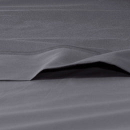 Charcoal Grey 400 Thread Count Flat Sheet