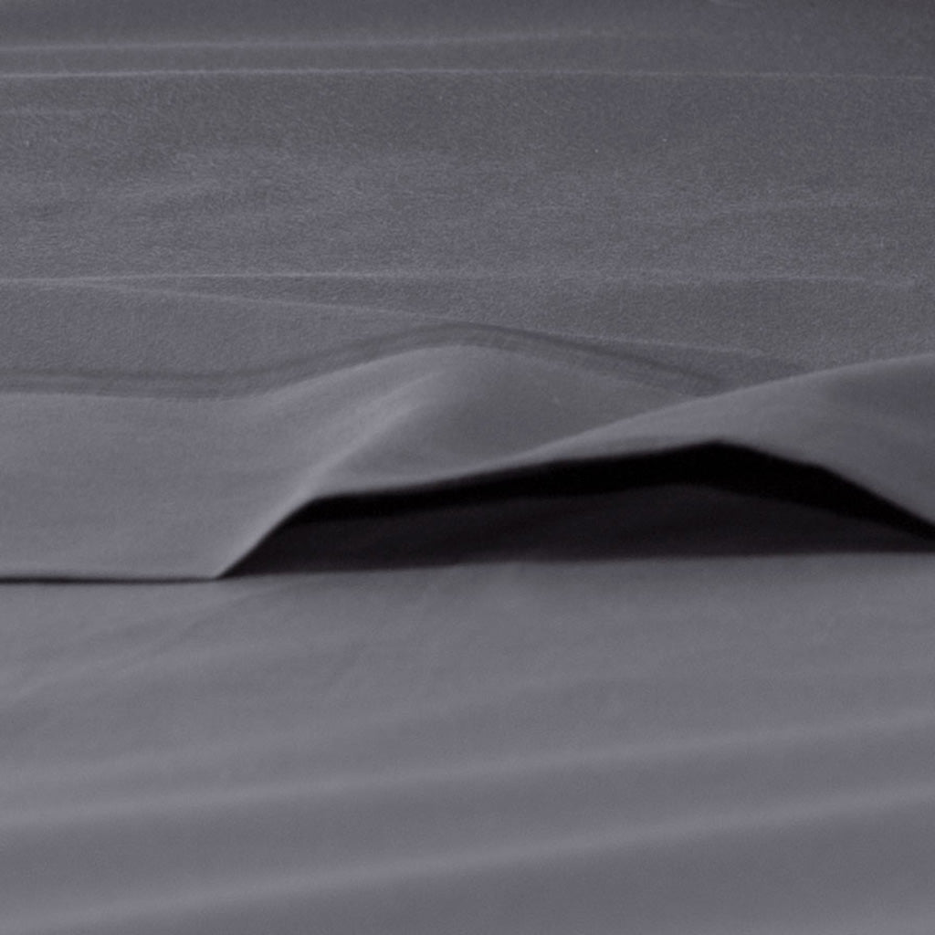 Charcoal Grey 400 Thread Count Flat Sheet