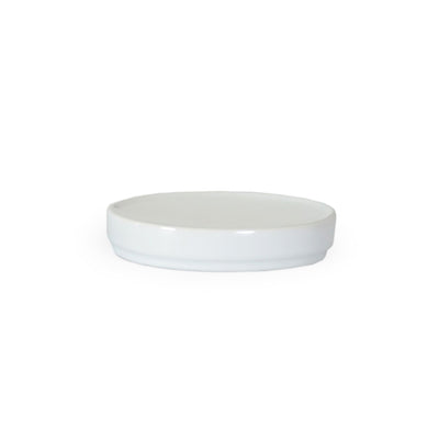 Classic White Ceramic Bath Accessories, Soap Dish