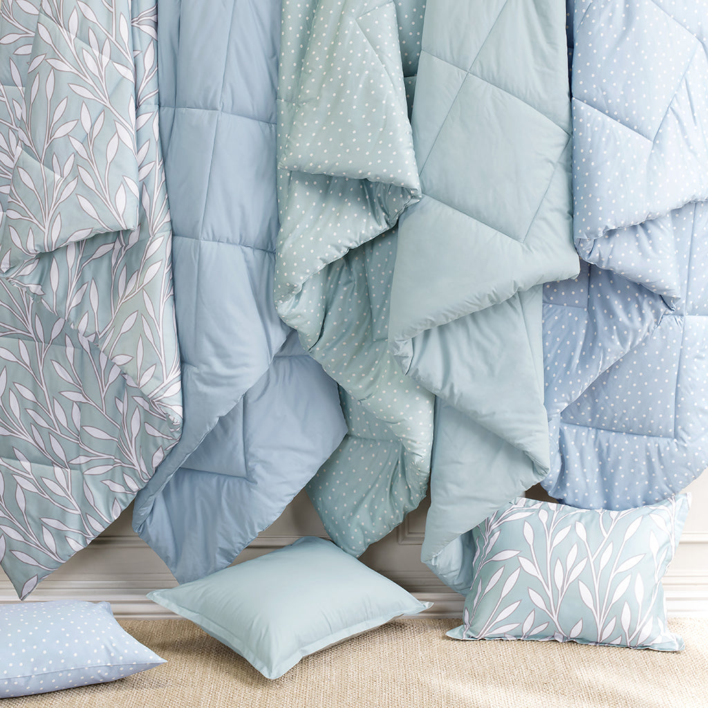 The Laurel Green Comforter