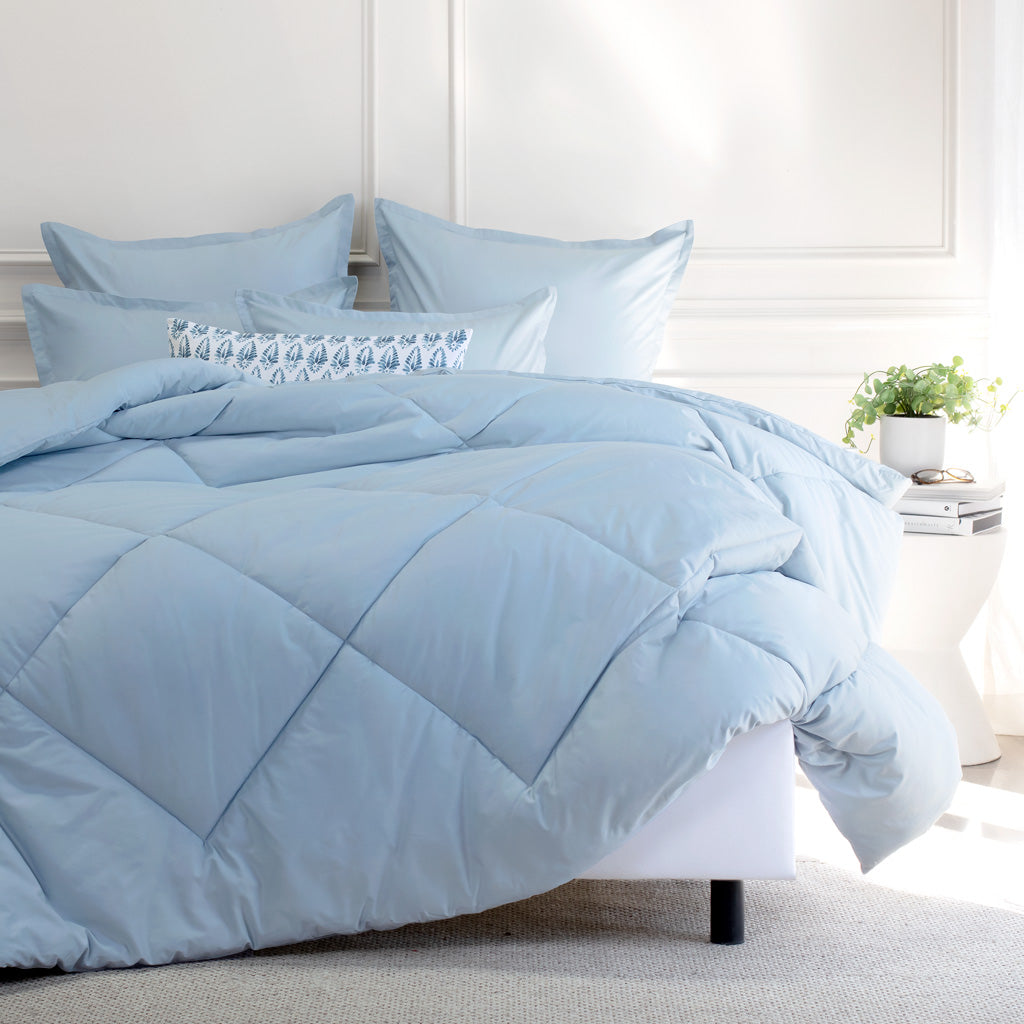 Bedroom inspiration and bedding decor | The French Blue Comforter Duvet Cover | Crane and Canopy