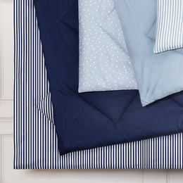 The Larkin Navy Blue Comforter