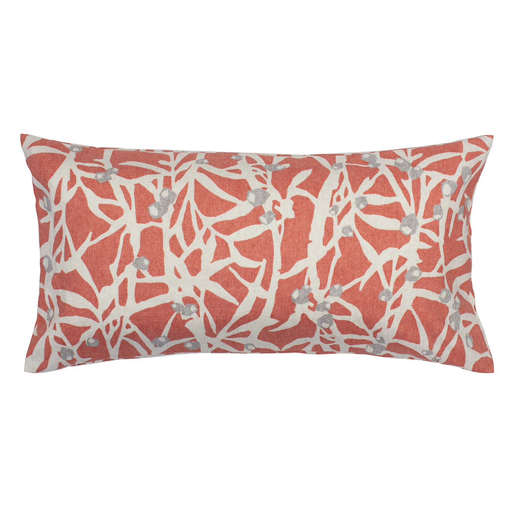 Bedroom inspiration and bedding decor | Coral Berries Throw Pillow Duvet Cover | Crane and Canopy