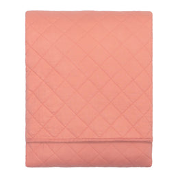 The Diamond Coral Quilt & Sham