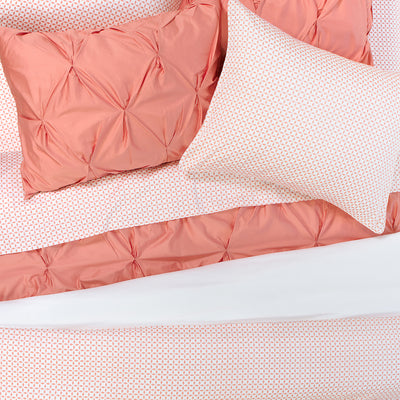 Coral euro pillows on sale