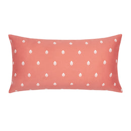 The Coral Flora Throw Pillow