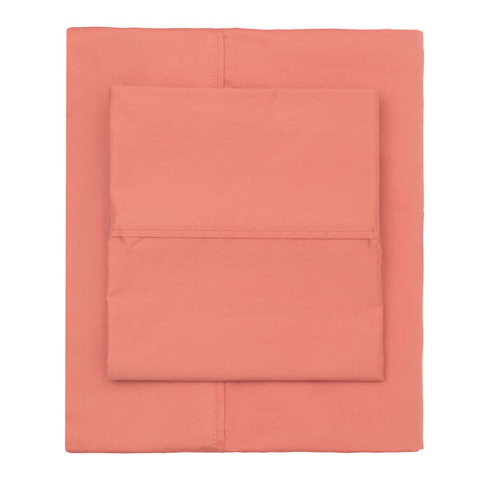 Coral 400 Thread Count Sheet Set (Fitted, Flat, & Pillow Cases)