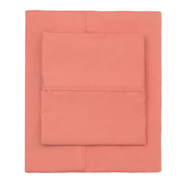 Coral 400 Thread Count Pillowcase Pair
