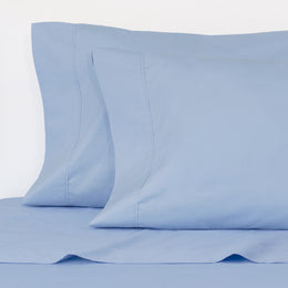 Cornflower Blue 400 Thread Count Pillowcase Pair